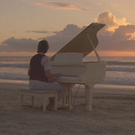 piano on beach