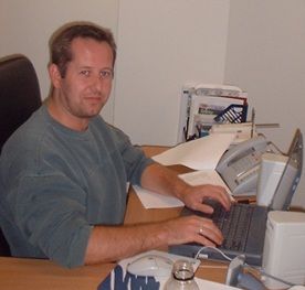 Paul and Brett in the early days of Prodocom