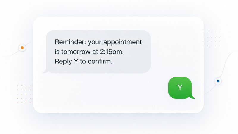 SMS appointment reminder